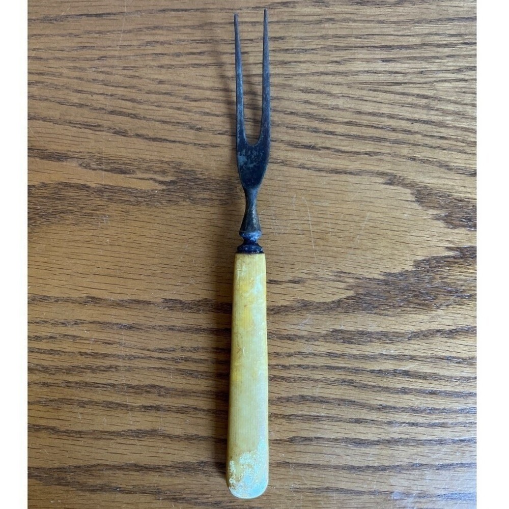 Vintage Carving / Serving‎ Fork Bakelite?